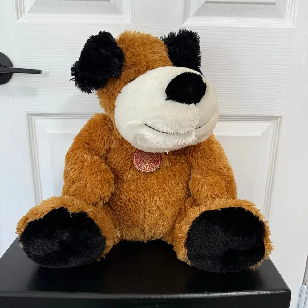 Dan Dee Collector's Choice Brown Puppy Dog Plush 15''
